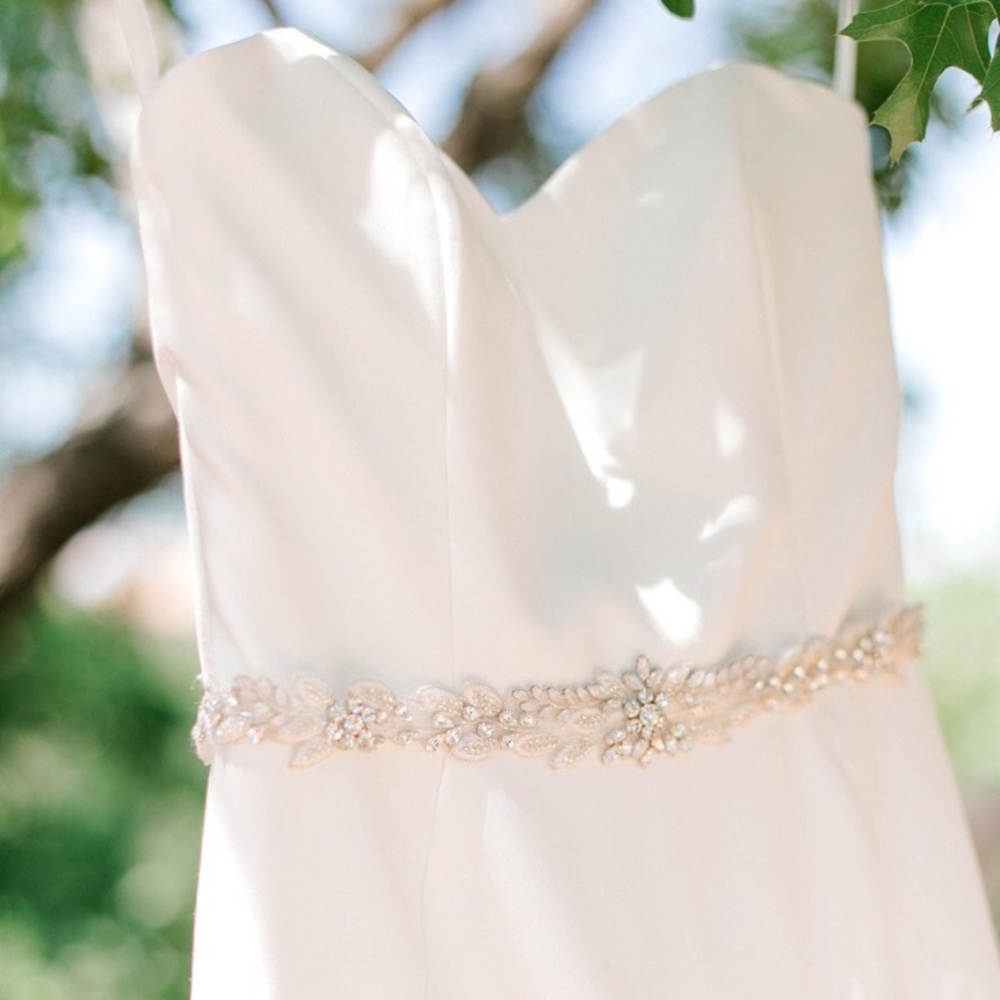 The Paige Wedding Gown and Belt